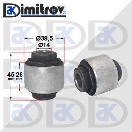 Тампон Ø 14 х Ø 38,5 х 45/26 mm